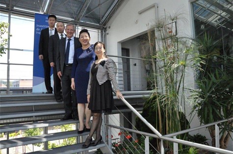 Chinesische Delegation bei der SQS Chinesische Delegation bei der SQS