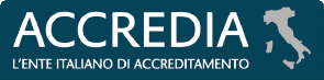 Accredia-Logo, Italienische Akkreditierungsstelle